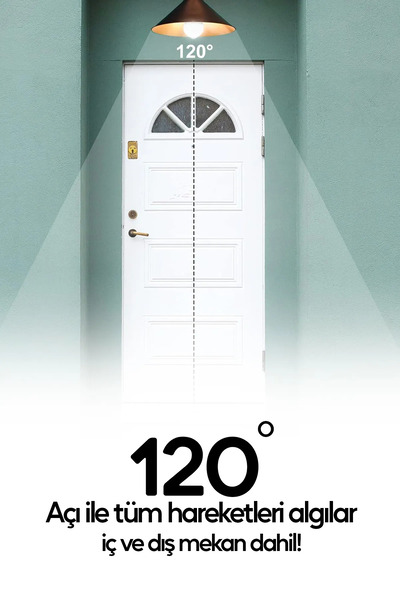 Voxify Hareket Sensörlü Led Lamba E27 Duy 12w Işık Lamba A Otomatik Led Ampül Hareket Algılayıcılı