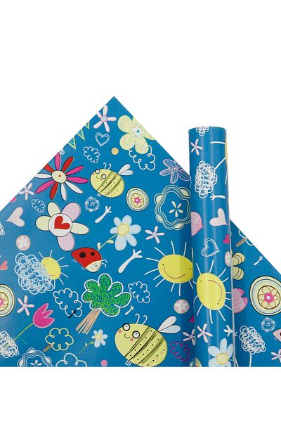 reprodesign 70X100 Gift Wrapping Paper Set of 2 (Model-7) 📚   Perfect for School Projects and Special Occasions! 🎨