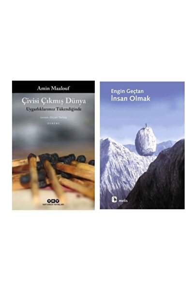 Yapı Kredi Yayınları Çivisi Çıkmış Dünya - Amin Maalouf - İnsan Olmak - Engin...