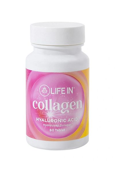 Life In Hydrolyzed Collagen Tablet, Pure and Natural High Bioactive Double Hydrolyzed Collagen