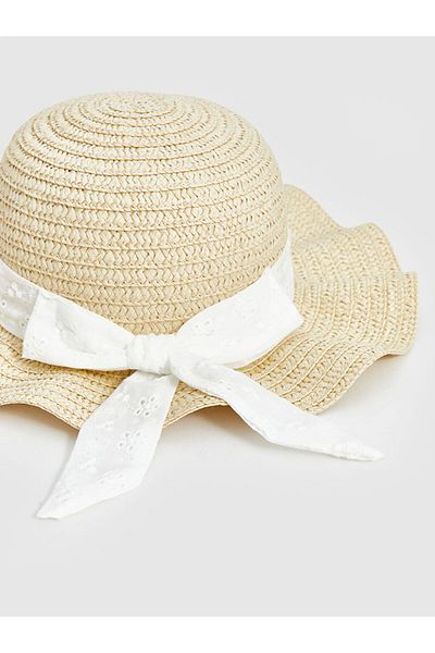 LC Waikiki New Season Bowknot Fotr Baby Girl Straw Hat - S51363Z1