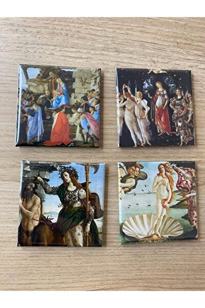 Home Botticelli Tablo Baskılı Buzdolabı Magneti