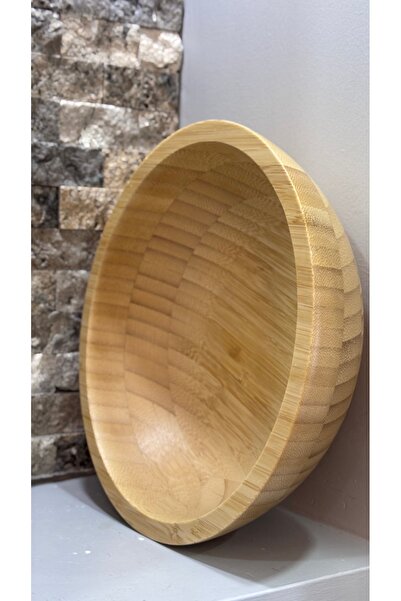 ARİN MODA Arin Homteks Den Bambu Salatalık Derin Küçük Boy Kase Ölçü 20/20 De...