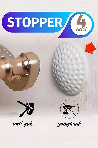 Transformacion Golf Ball Model Door Stopper - 4 Pieces 721172