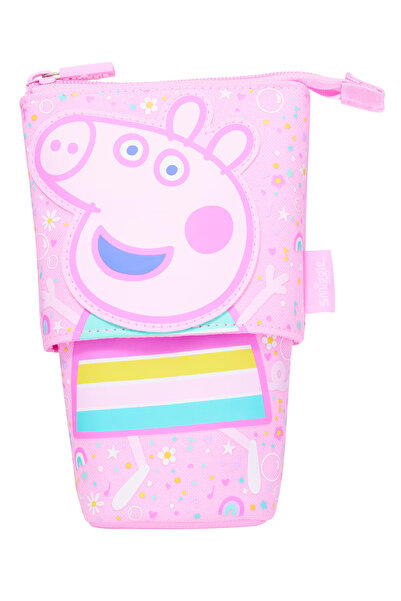 SMIGGLE PEPPA PIG İÇ İÇE GEÇMELİ KATLANIR KALEM KUTUSU