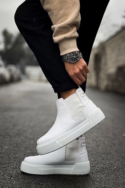Chekich Ανδρικές μπότες Harmany - Kömen Ch069 Crt White