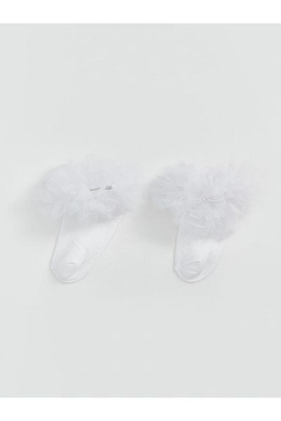 LC Waikiki Чорапички от тюл за бебешки ботуши LCW baby