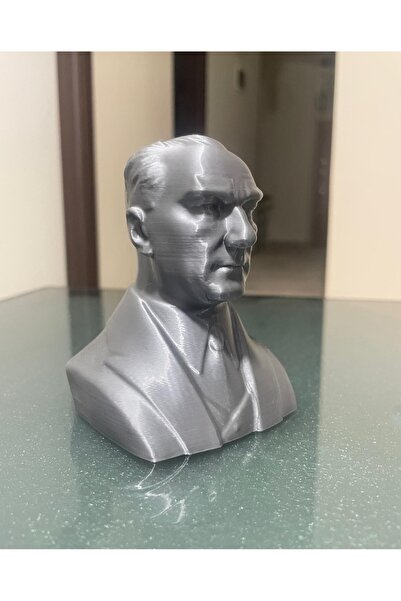 HobiHub Atatürk Büstü - Çevre Dostu PLA Malzeme