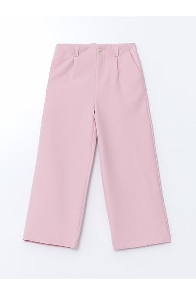 LC Waikiki Lcw Kids Girls Pants with Adjustable Elastic Waist