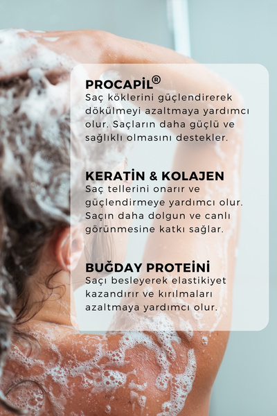 Reagain Dökülme Karşıtı Procapil Içerikli Doğal Şampuan - Normal / Kuru, Ince Telli Saçlar 250 ml