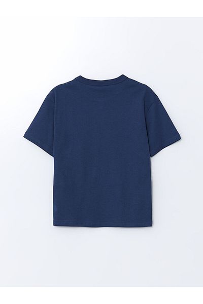 LC Waikiki Tricou pentru băiat cu gât crew de sezon nou - S5DV21Z4
