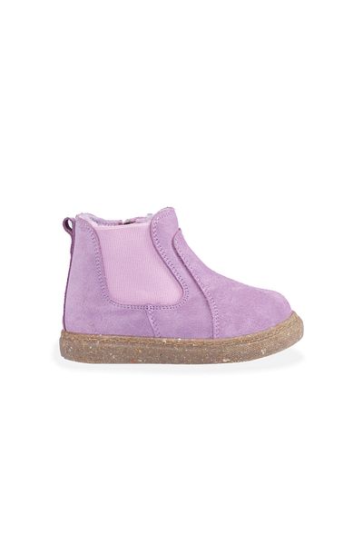 Hello Little Tiny Genuine Nubuck Cowhide Girls / Boys First Step Baby Shoes with Fur Inside