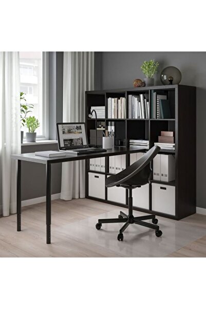 IKEA Çalışma Masası Ayağı, Siyah,