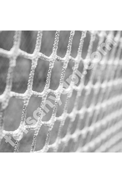 TORSAN İnşaat Güvenlik Ağı – 5 cm Göz – 6 mm ip – Güvenlik Filesi – İnşaat Filesi - 1 Metre x 1 Metre