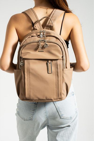 Baginn Satin Fabric Women's Backpack 38*28 cm Rain Repellent Fabric Mega Bag Suitable for Daily Use