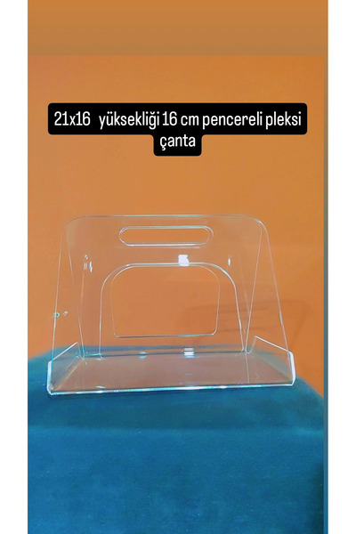 innossa pleksi dekorasyon 3 mm şeffaf pleksi pencereli küçük çanta