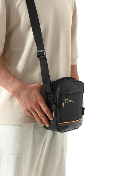 Baginn Чоловіча сумка через плече - 23*14 см, тканина мега-парашут, ручка для перенесення, сумка-поштарка з поперечним ременем