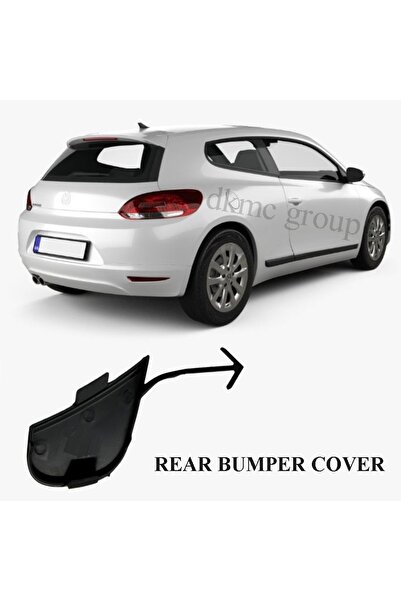 VOLKSPAR SCİROCCO 2009-2014 MODEL ARASI UYUMLU ARKA TAMPON ÇEKİ DEMİRİ KAPAĞI