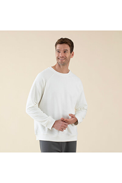 Chakra Naphte Erkek Sweatshirt Ekru