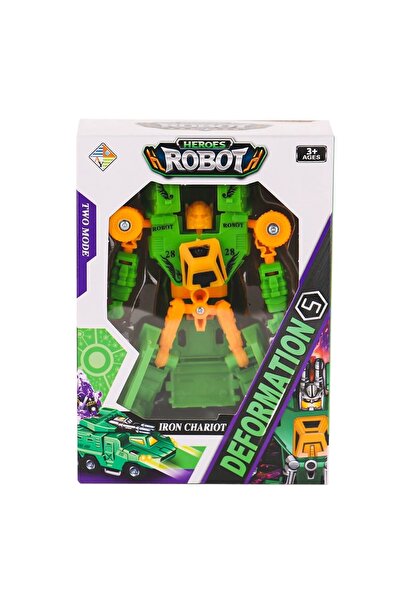 Birlik Oyuncak Hy-7788 Dönüşebilen Küçük Robot Olan Araba -birliktoys