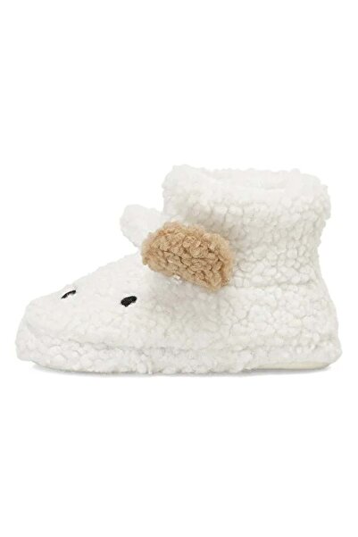 Polaris Pofa Ortopedik Çocuk Panduf Ev Botu BEYAZ
