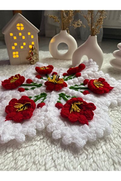 ONTİC Çeyizlik El Örgüsü Damat Bohçası Gelin Çeyizi Hediyelik Dolgun ilmek Ba...