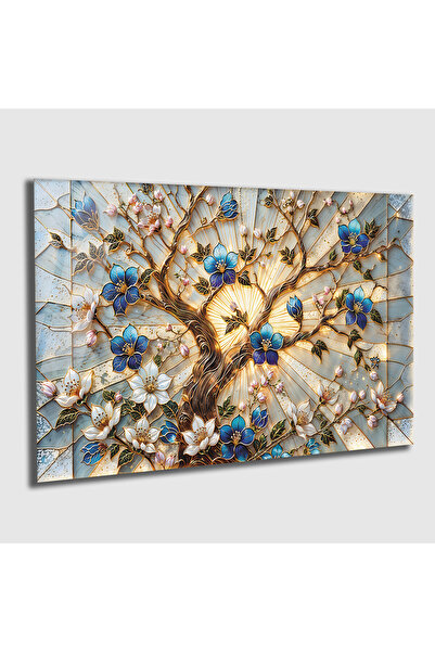 bestdecor Hayat Ağacı Özel Tasarım, Modern Temperli Cam Tablo | Hediyelik, De...