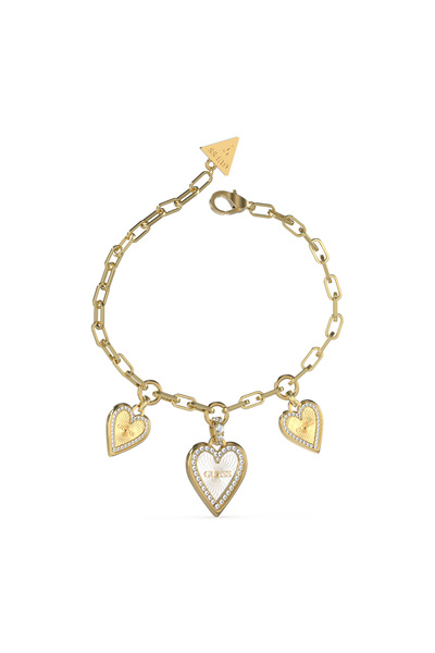 Guess Jgujubb03235jwygrhs سوار نسائي على شكل قلب