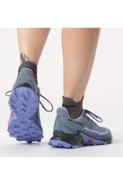 Salomon Alphacross 5 Outdoor Unisex Patika Koşu Ayakkabısı MOR
