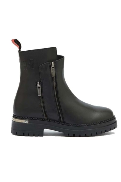 Harley Davidson 026Z100039 Peking Deri Kadın Bot SİYAH