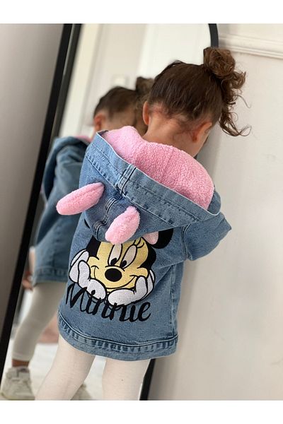 minigimin dolabı Дънково яке за момичета Minimouse