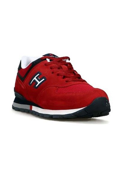 Hammer Jack Chıle M 12-19253-g-m 100% Genuine Leather Unisex Sneakers Red