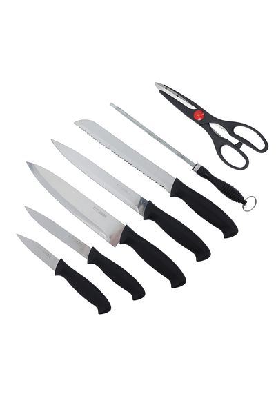 ROYALFORD 8pcs Kitchen Knives Set with Wooden Block, RF10229