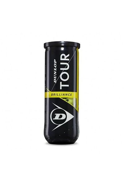 DUNLOP Tour Brilliance 3 Ball - High-performance Tennis Balls For Professional Players , Pack Of 3