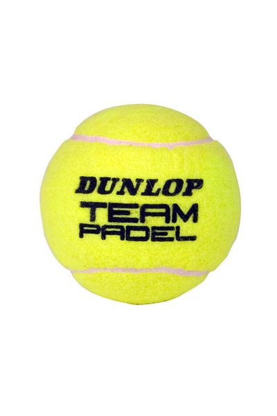 DUNLOP Pb Team Tennis Balls 3-pack | High-performance, Durable, Ideal For Training & Match Play