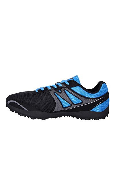 Nivia Marathon Running Shoes | Blue/black | 10 Uk/ 11 Us/ 44 Eu | Lightweight,mesh Upper With Pvc Leather
