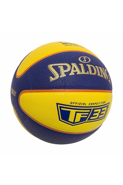 SPALDING Gold Bb | Yellow/blue | Size 6 | Stylish Durability For Indoor & Outdoor Games