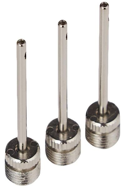 SPALDING 3-pack Metal Inflation Needles | Durable | Compact & Game-ready
