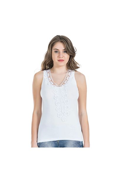 Narnuga Mi̇raxx Laced Zero Sleeve Women's Tank Top 155