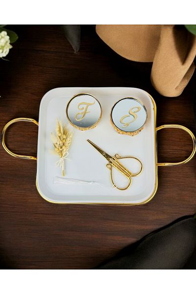 CyzHome Endless Porcelain Engagement Tray