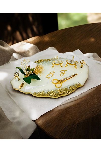 CyzHome Spark Epoxy Promise Engagement Tray