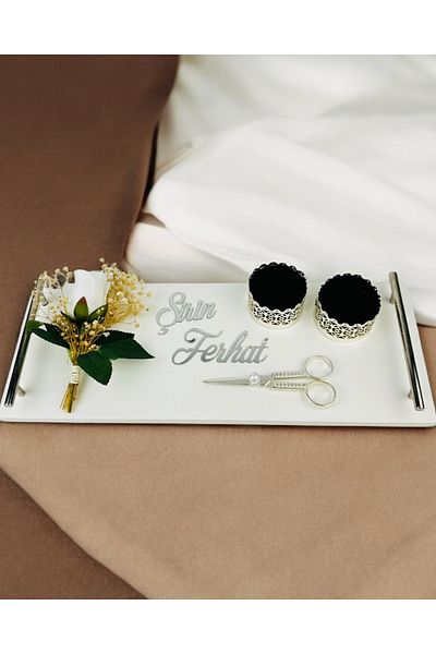 CyzHome Tranquility Marble Promise Tray