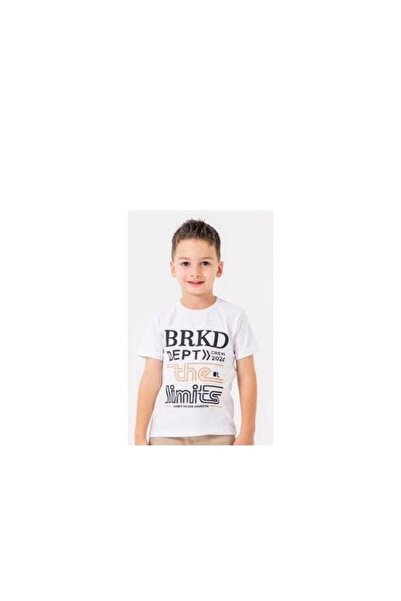 BARKOD KİDS 395-01-25 Keten Pantolonlu Uzun Kollu Gömlek Penye Sweat 3lü Erkek Çocuk Takımı 2-5 Yaş