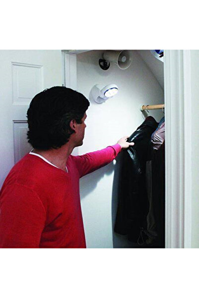 GeçerStore Hareket Sensörlü Led Işık Garaj Otopark Lambası Pilli Işık Lamba