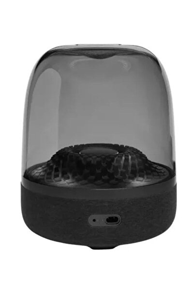 HARMAN مكبر صوت Kardon Aura Studio 4 | بلوتوث مع قبة شفافة مميزة وإضاءة مميزة