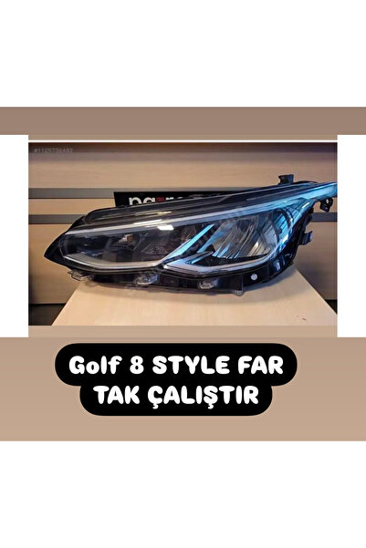 Bosch Golf 8 far golf 8 led far golf 8 STYLE far sağ ve sol takım sıfır