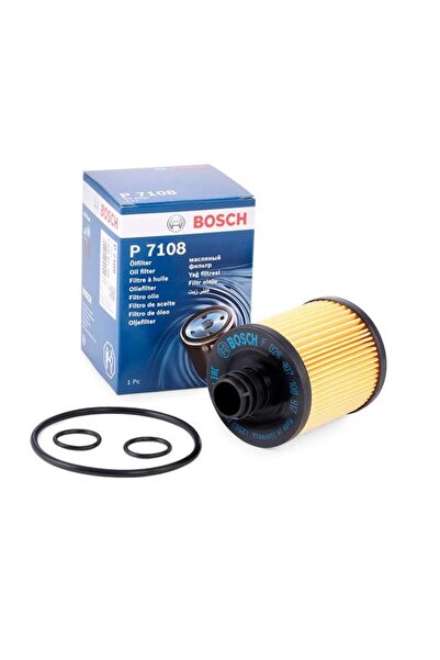 Bosch P7108 YAĞ FİLTRE COMBO D 500L 500X BRAVO 2 DOBLO 10+ EVO EGEA DUCATO 3 ...