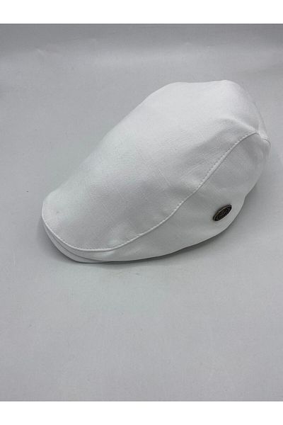 GONCA ŞAPKA Summer Linen London Cap Sports Cap Hat
