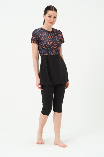 TESMAY YARIM KAPALI TESETTÜR MAYO