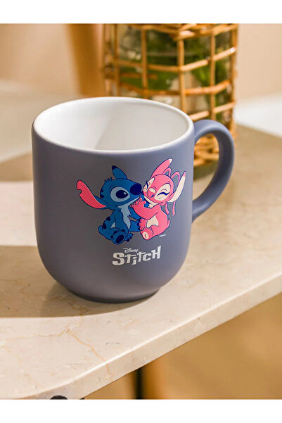 LC Waikiki LCW HOME Karışık Lilo ve Stitch Baskılı Seramik Kupa 320 Ml